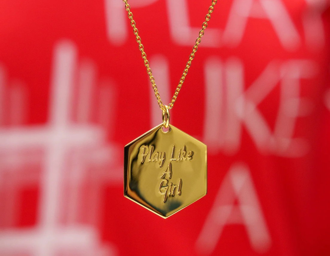 New Merch: #PlayLikeAGirl Necklaces