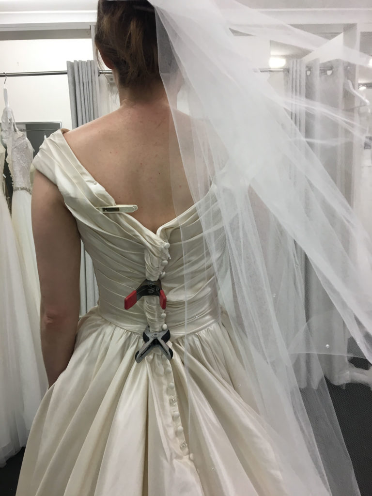 Ferrari Formal Wear Brisbane Wedding Dress Silk Ballgown