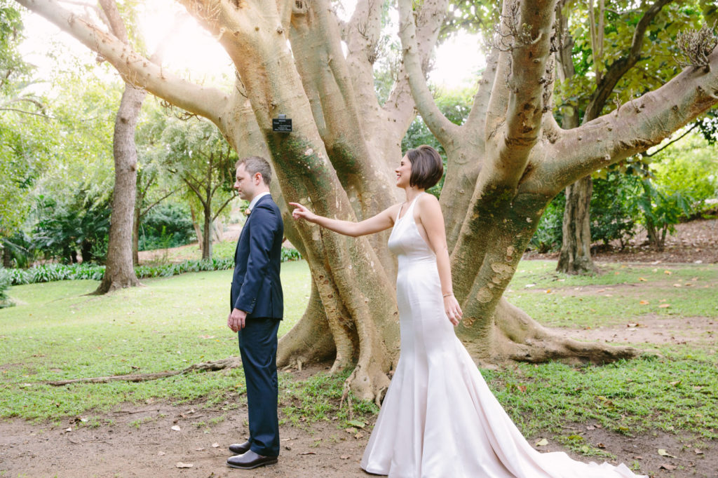 Pahia and Tom Mount Cootha Botanical Gardens Wedding Photography Anna Osetroff Brisbane