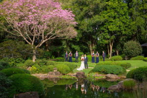 Pahia and Tom Mount Cootha Botanical Gardens Wedding Photography Anna Osetroff Brisbane Japanese Garden
