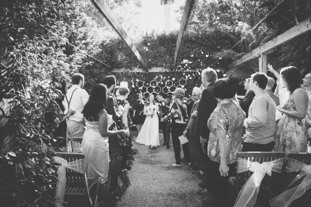 Hillstone St Lucia Courtyard Wedding Ceremony Photographer
