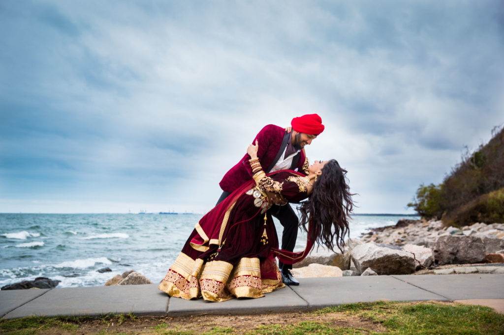 Indian Engagement Portraits Brisbane Photographer Shorncliffe Pier
