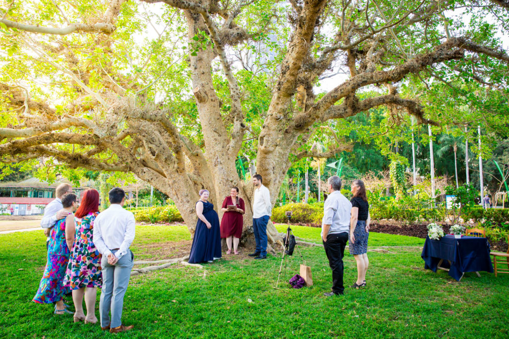 Brisbane Botanic Gardens Elopement Wedding Photographer Anna Osetroff
