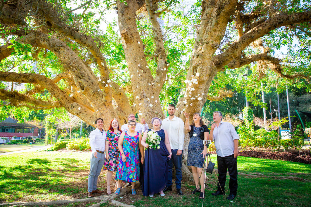 Brisbane Botanic Gardens Elopement Wedding Photographer Anna Osetroff